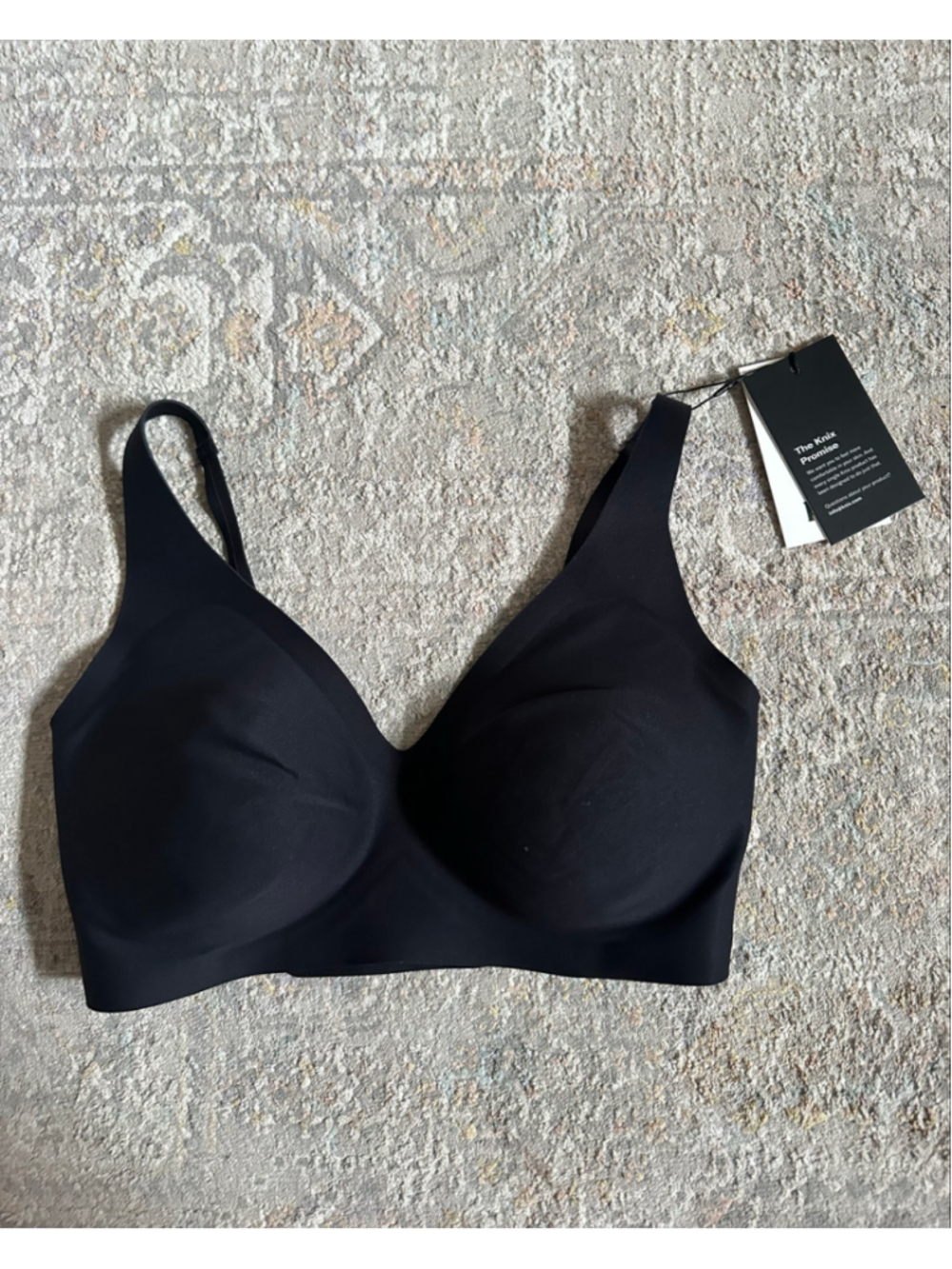 Women's Knix Smooth Everyday Bra Size XS Black